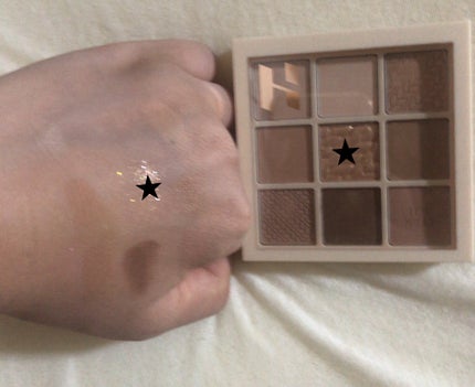 マイフェイブムードアイパレット 9カラー/HOLIKA HOLIKA/アイシャドウパレットを使ったクチコミ(2枚目)