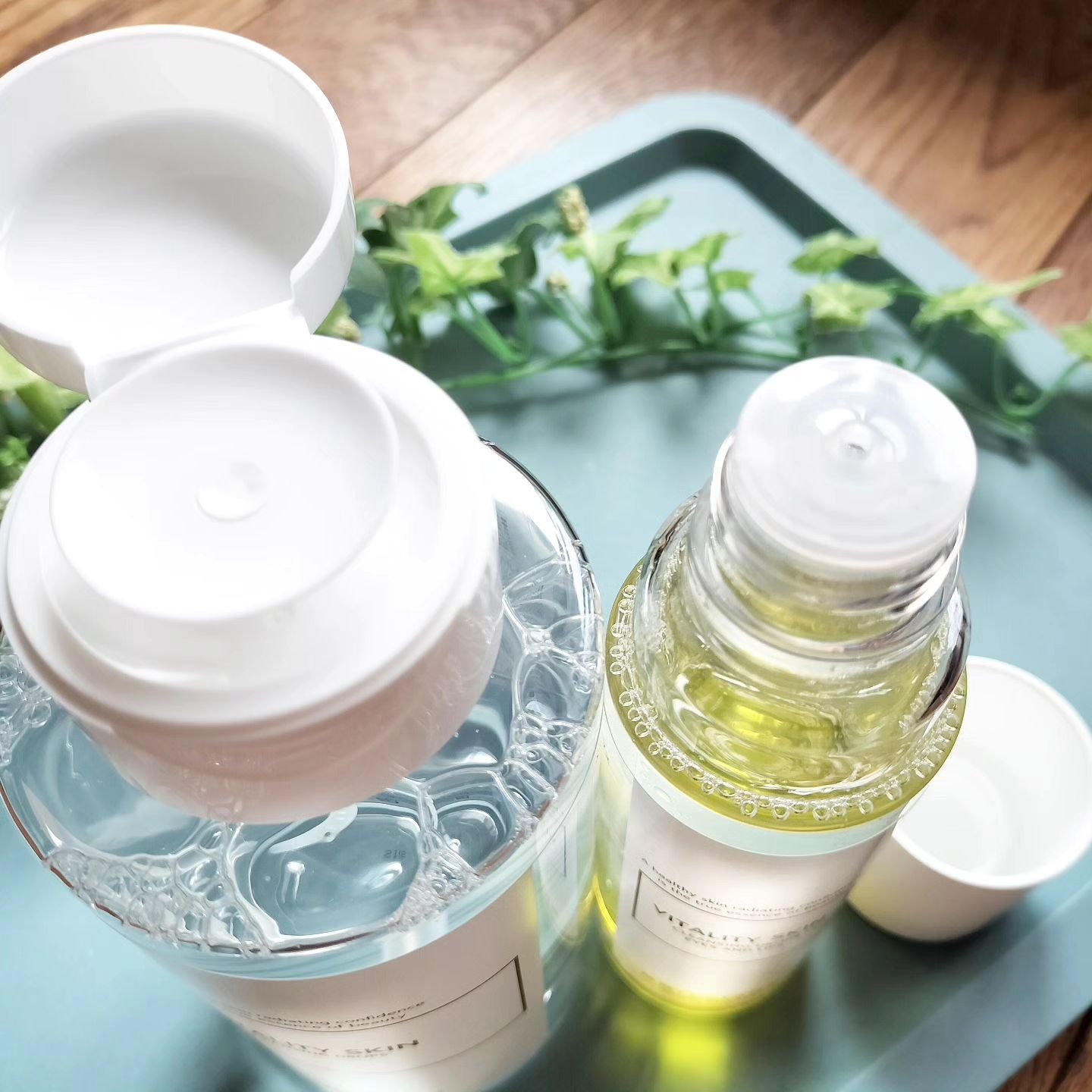 バイタリティ スキン クレンジングドロップス (クレンジングウォーター)/ブリリアージュ/クレンジングウォーターを使ったクチコミ（2枚目）