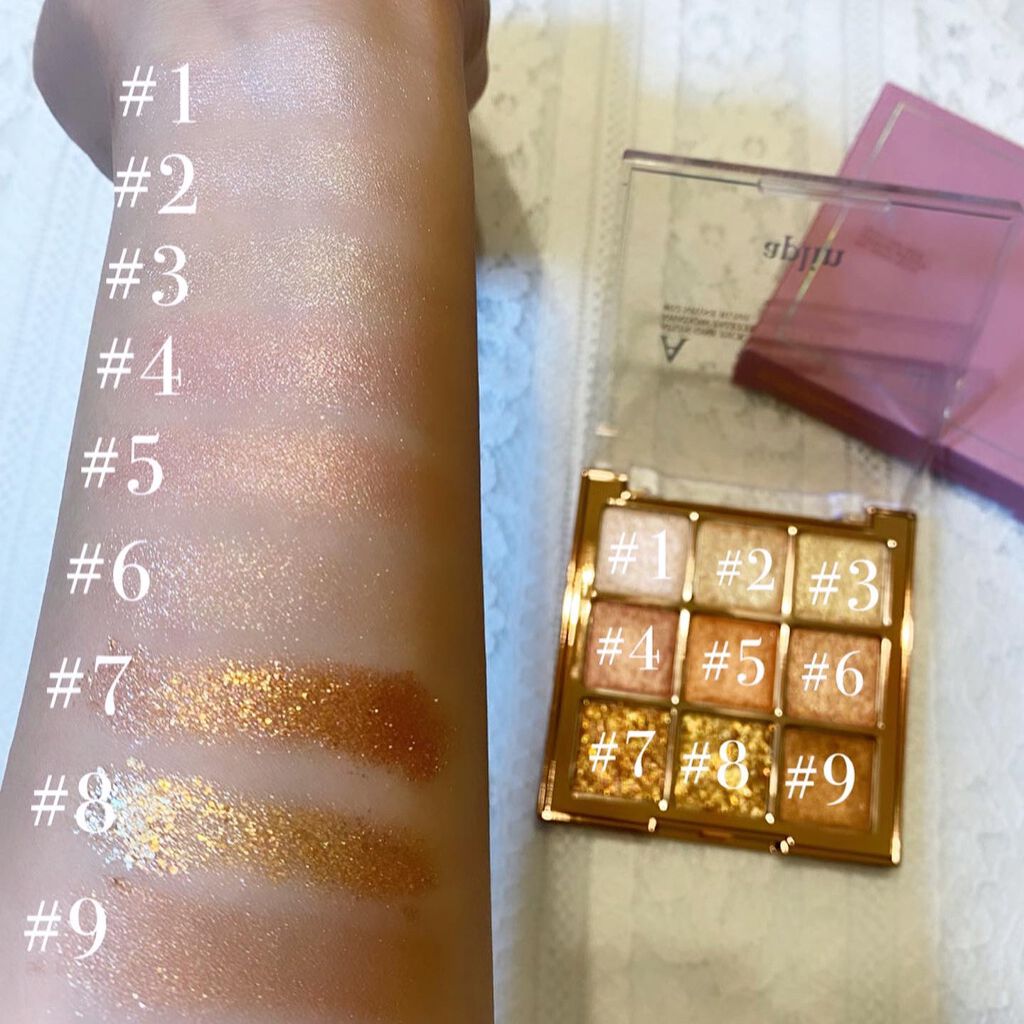 ワンピックアイシャドウパレット/APLIN/アイシャドウパレットを使ったクチコミ(5枚目)