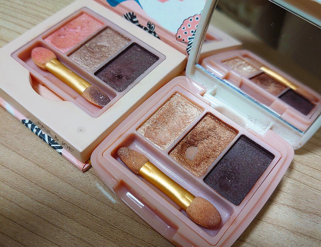 アイカラー トリオ/PAUL & JOE BEAUTE/アイシャドウパレットを使ったクチコミ（1枚目）