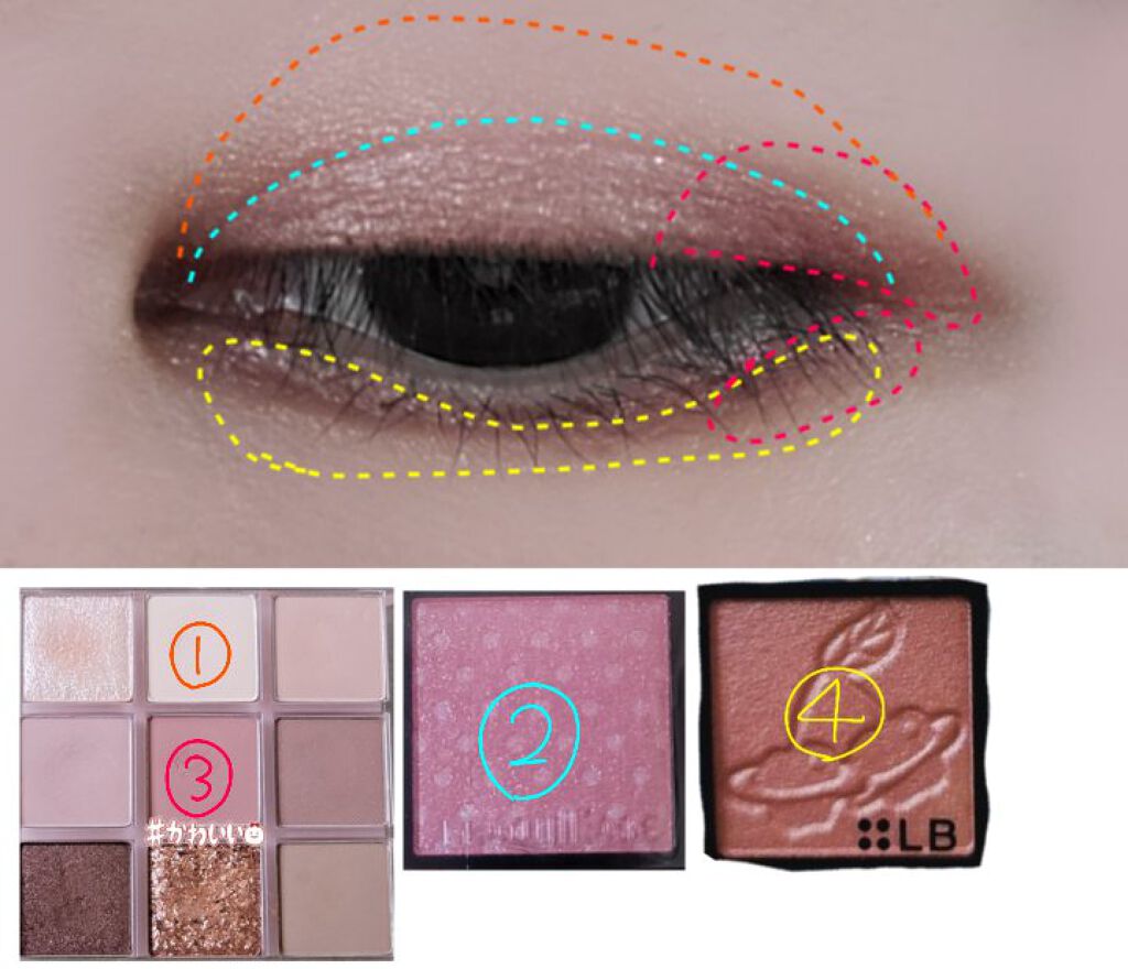 Galaxy Shadow（ギャラクシーシャドウ）/LB/単色アイシャドウを使ったクチコミ（2枚目）
