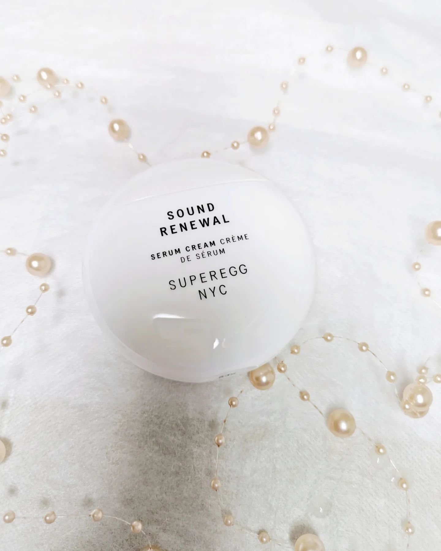 サウンド リニューアル セラムクリーム/SUPEREGG /フェイスクリームを使ったクチコミ（1枚目）