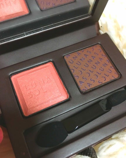 デュオ・ドゥ・ショコラアイズ/LUNASOL/アイシャドウパレットを使ったクチコミ(2枚目)