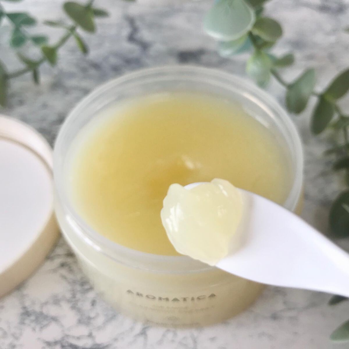 オレンジクレンジングシャーベット/AROMATICA/クレンジングバームを使ったクチコミ(6枚目)