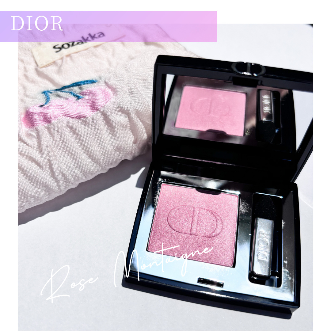 ディオールショウ モノ クルール 826 ローズ モンテーニュ/Dior/アイシャドウを使ったクチコミ（1枚目）
