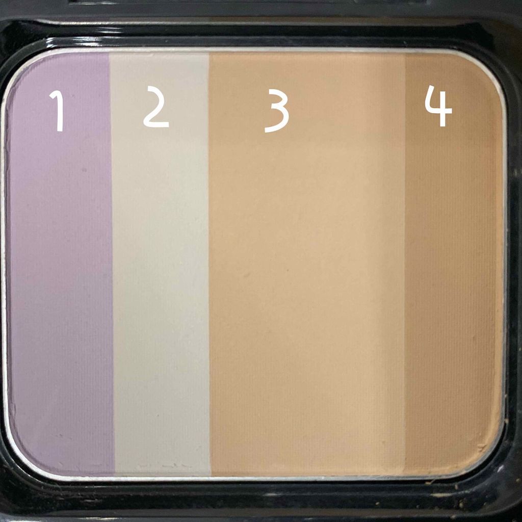 コントラスト プレスト パウダー/HIKARIMIRAI/プレストパウダーを使ったクチコミ（2枚目）