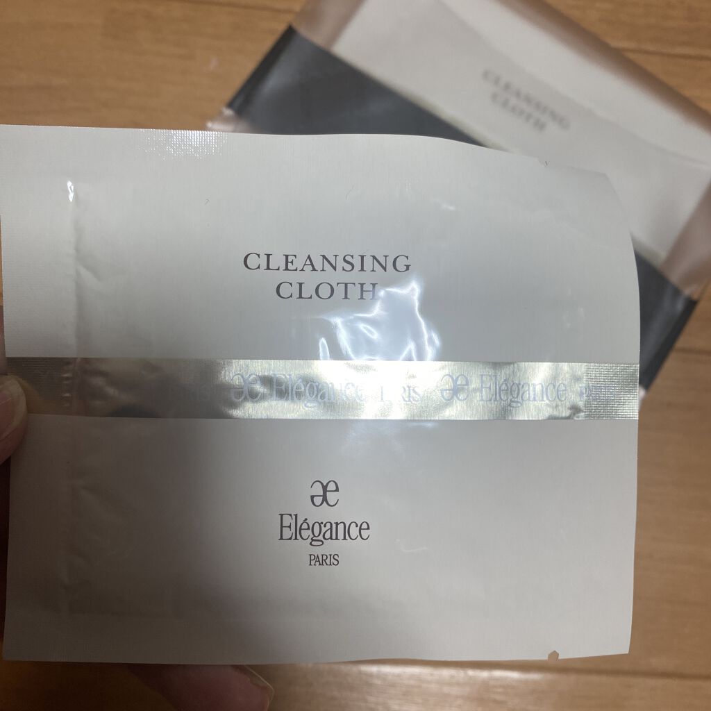 クレンジング クロス/Elégance/クレンジングシートを使ったクチコミ（1枚目）