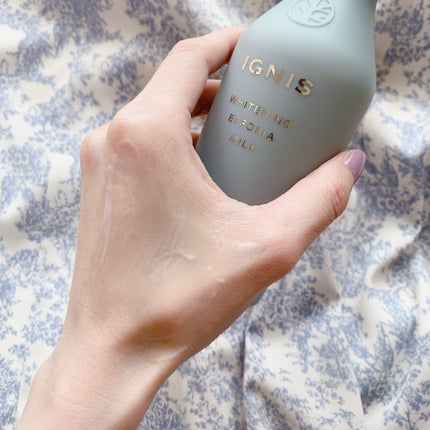 あずみ♡投稿ある方インスタもフォロバ♡のクチコミ「イグニスのホワイトニングエフフォーリアミルクを
ようやくゲットしました。
昔からアルビオンの.....」(3枚目)