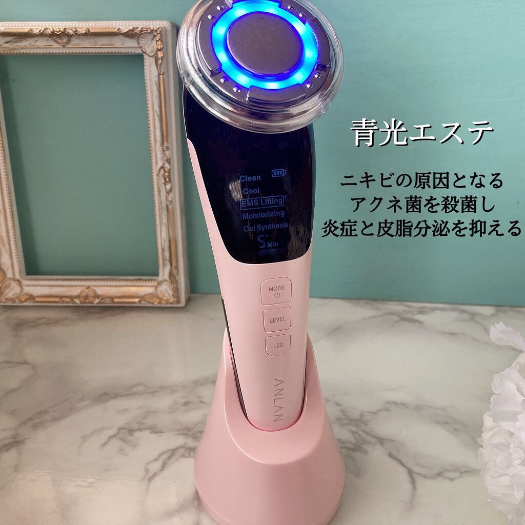 多機能温冷美顔器/ANLAN/美顔器・マッサージを使ったクチコミ（2枚目）