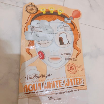 アクア ホワイトウォーター イルミネート マスク パック/Elizavecca/シートマスク・パックを使ったクチコミ(1枚目)