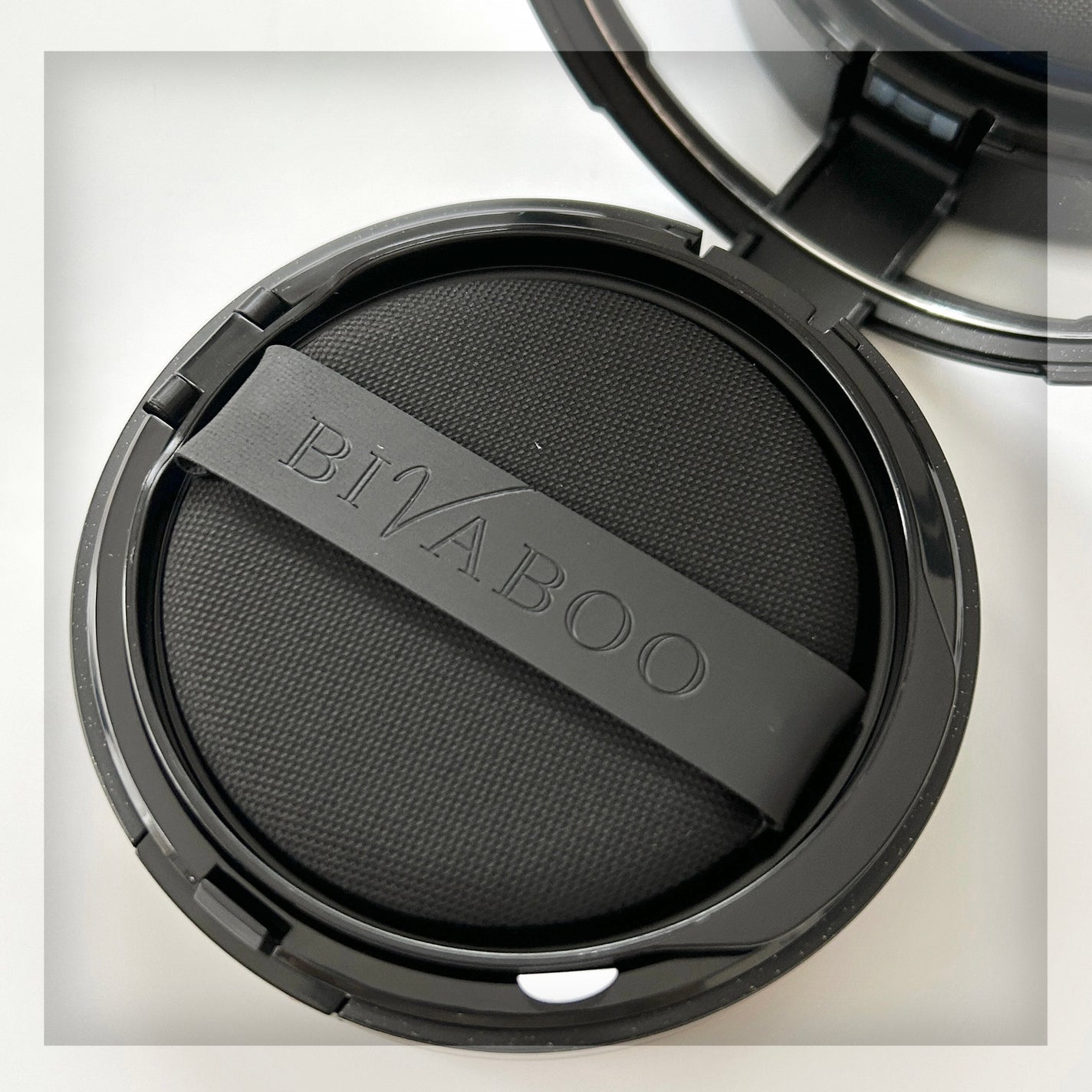 ベルベットジュエルクッション/BIVABOO/クッションファンデーションを使ったクチコミ(2枚目)