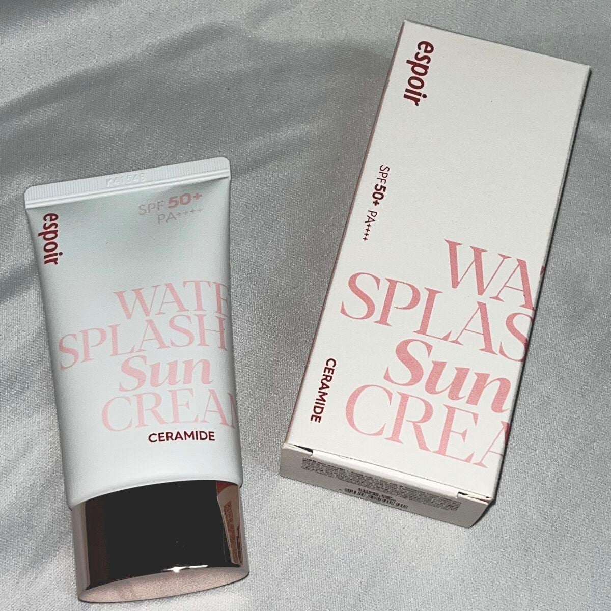 ウォータースプラッシュサンクリーム セラミド/espoir/日焼け止めクリームを使ったクチコミ(1枚目)