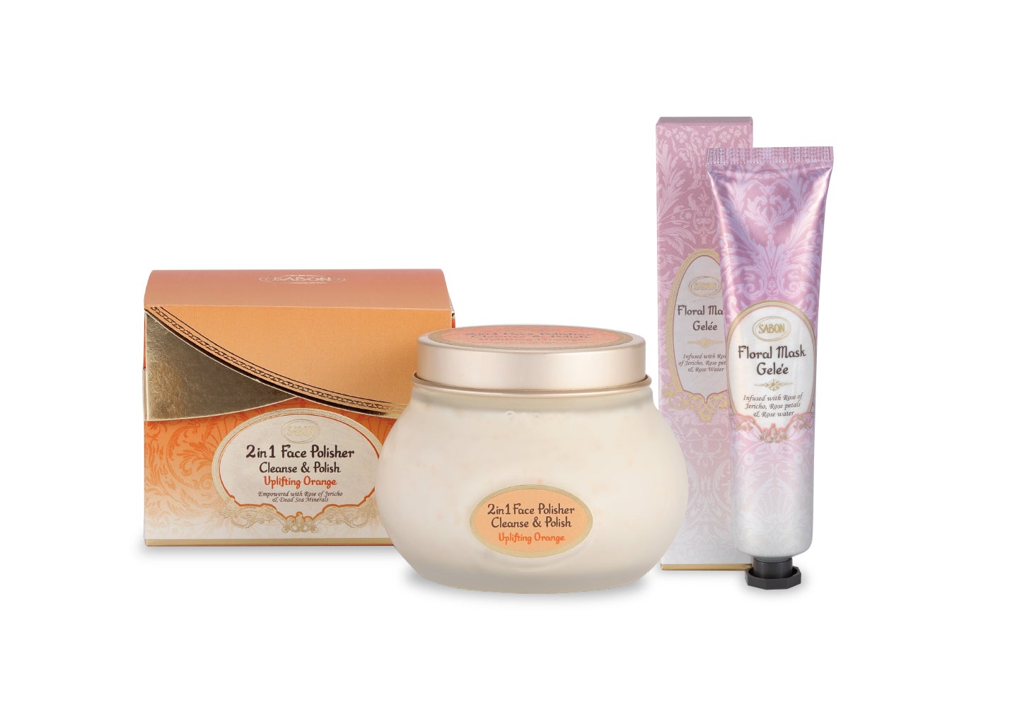 SABON フェイススクラブ＆マスクキット インビゴレイティング 