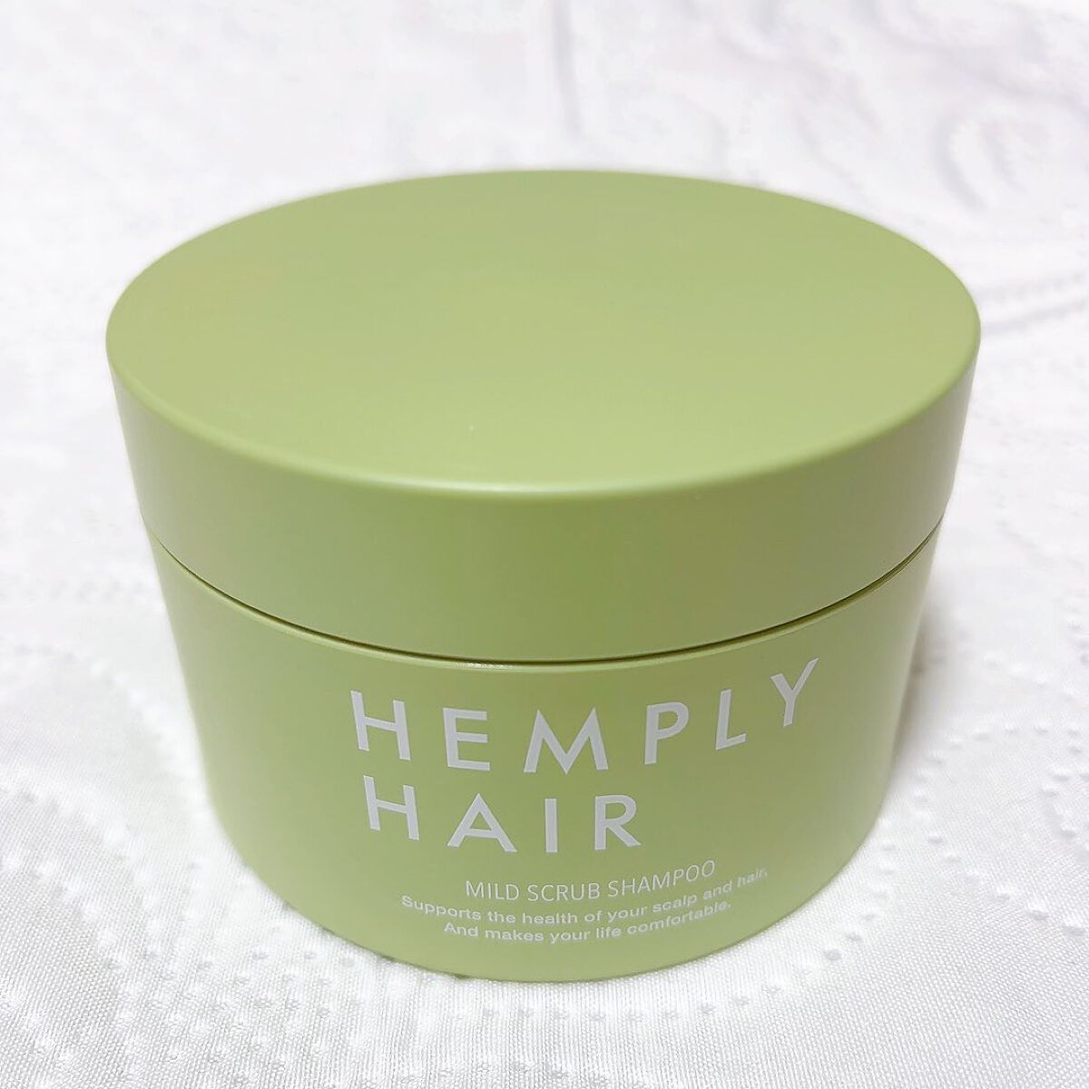 マイルドスクラブシャンプー/HEMPLY HAIR/市販シャンプーを使ったクチコミ（2枚目）