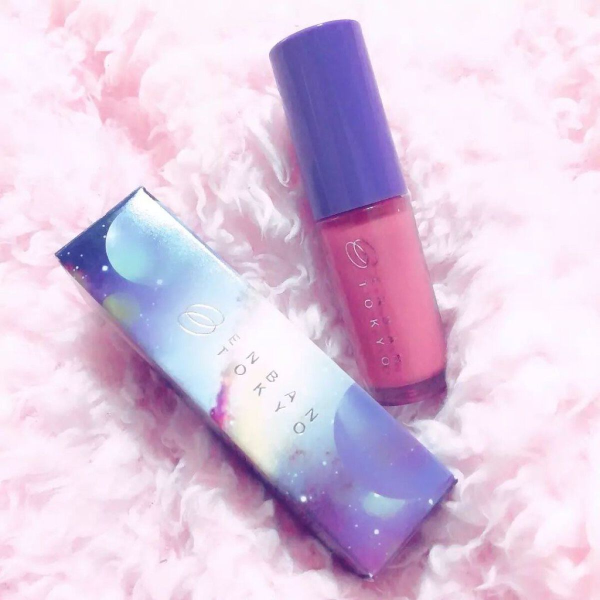 オーバーナイトリップティント 01 MOKOMOKO/ENBAN TOKYO/口紅を使ったクチコミ（1枚目）