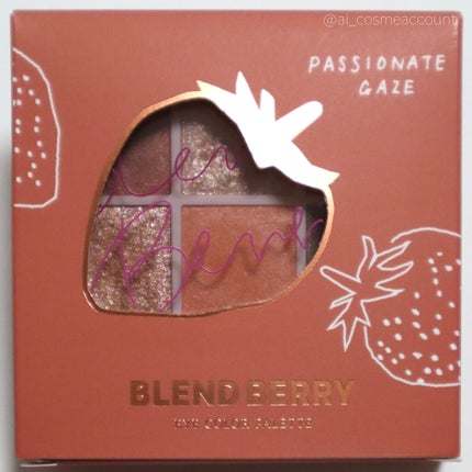 オーラクリエイション/BLEND BERRY/アイシャドウパレットを使ったクチコミ(5枚目)