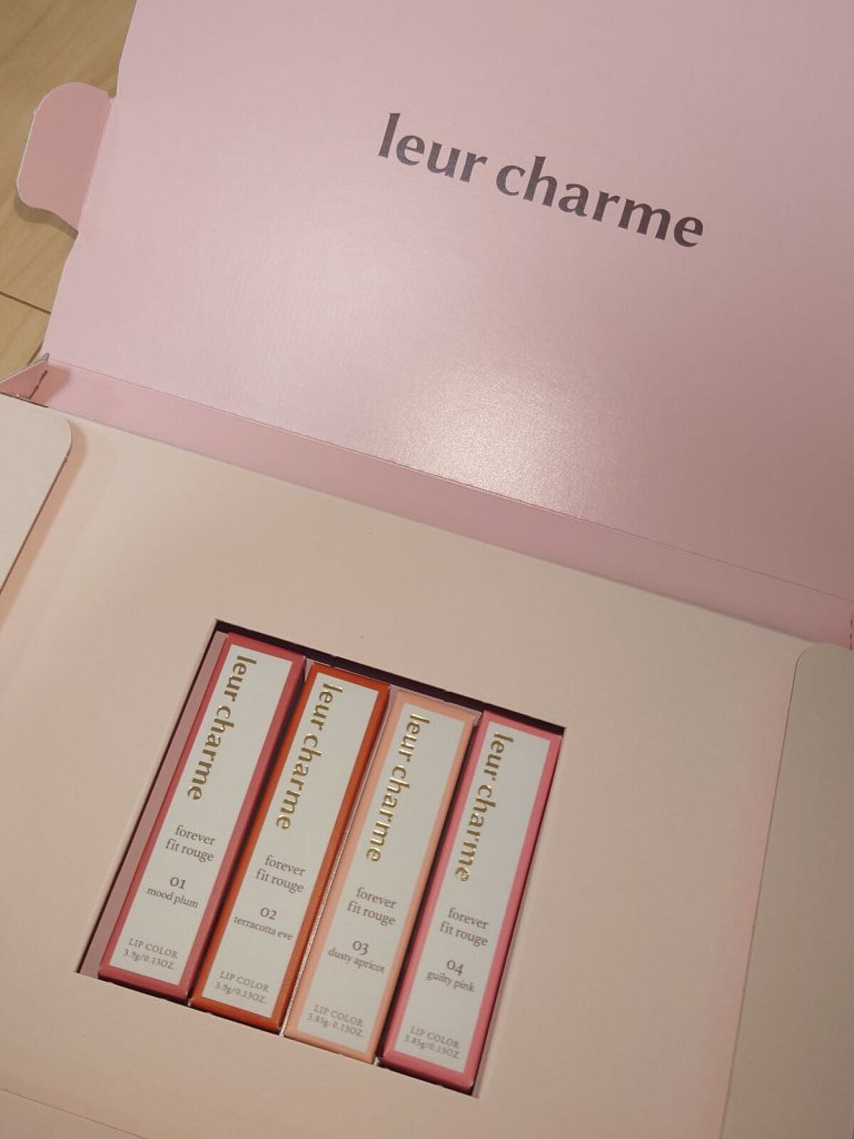 フォーエバー フィット ルージュ/leur charme/口紅を使ったクチコミ(1枚目)