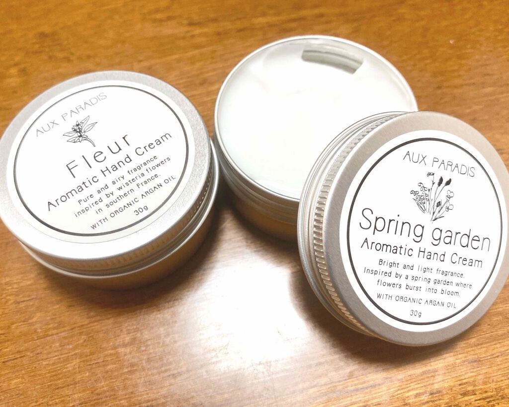 アロマティック ハンドクリーム #11 Spring garden 30g/AUX PARADIS/ハンドクリームを使ったクチコミ（1枚目）