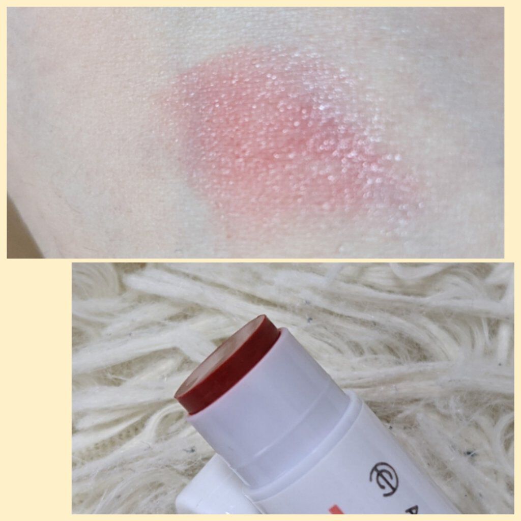 セリア ACオイルインリップのクチコミ「#セリア
#ACオイルインリップ
01ルーセントチェリー　のお色

はい。100円でーす（笑）.....」（2枚目）