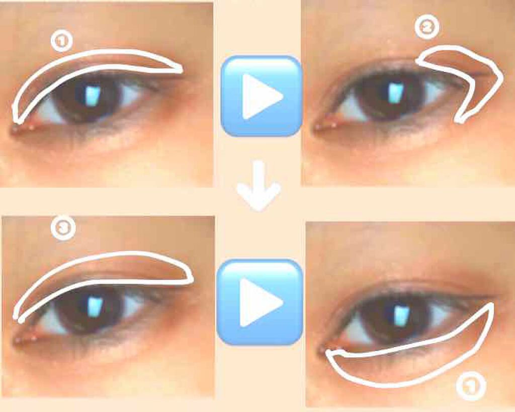 トーンアップアイシャドウ/CEZANNE/アイシャドウパレットを使ったクチコミ(3枚目)