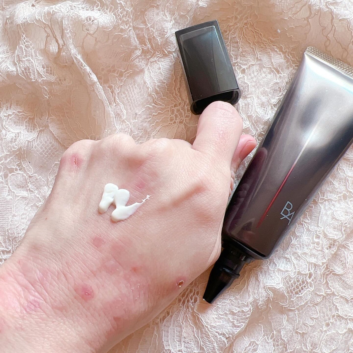 ライト セレクター/B.A/日焼け止めクリームを使ったクチコミ(3枚目)