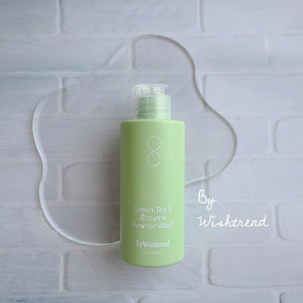 グリーンティー&エンザイムパウダーウォッシュ/By Wishtrend/洗顔パウダーを使ったクチコミ(1枚目)
