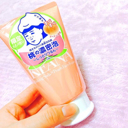 桃まるかじり重曹泡洗顔/毛穴撫子/洗顔フォームを使ったクチコミ(1枚目)