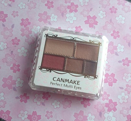 パーフェクトマルチアイズ/キャンメイク/アイシャドウパレットを使ったクチコミ(1枚目)
