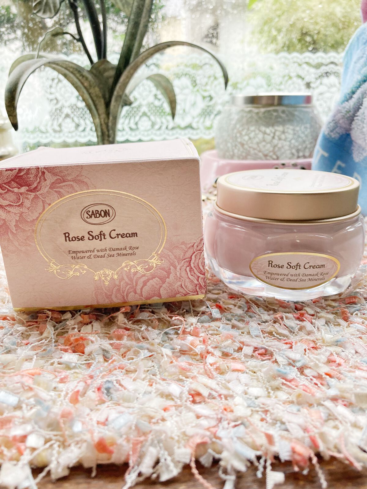 ローズソフトクリーム/SABON/フェイスクリームを使ったクチコミ(1枚目)