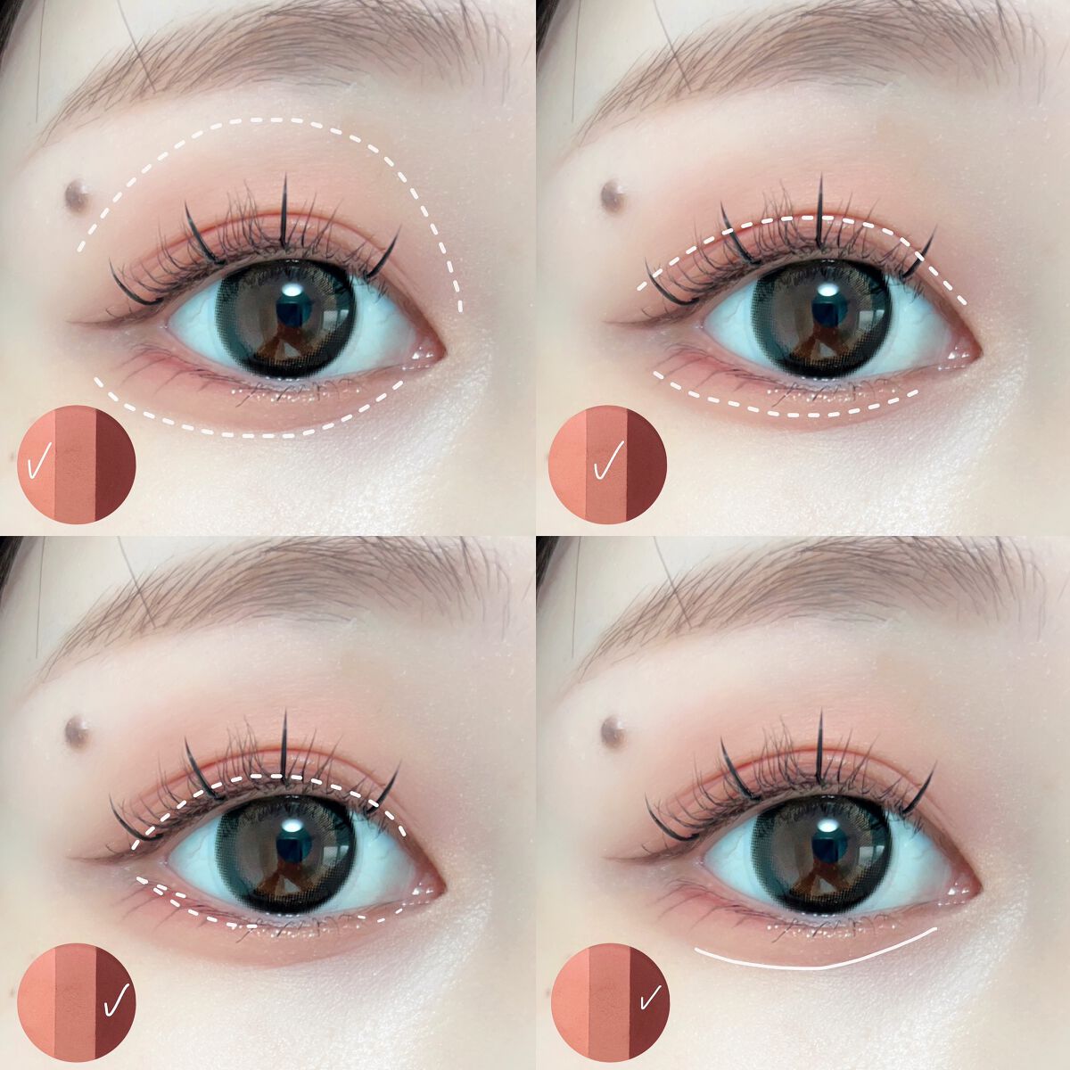 3CE TRIPLE SHADOW/3CE/アイシャドウパレットを使ったクチコミ(2枚目)