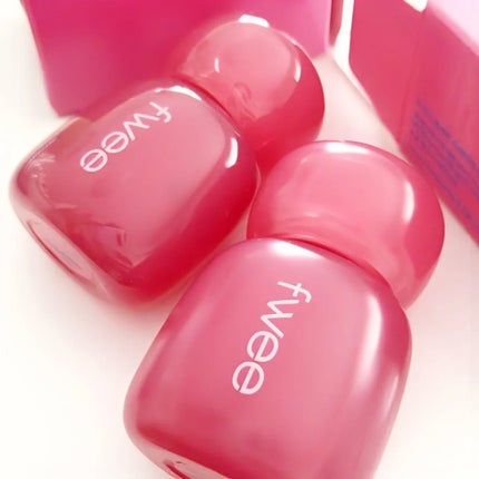 フィー ピンクオブセッションステイフィットティント/fwee/リップティントを使ったクチコミ(3枚目)