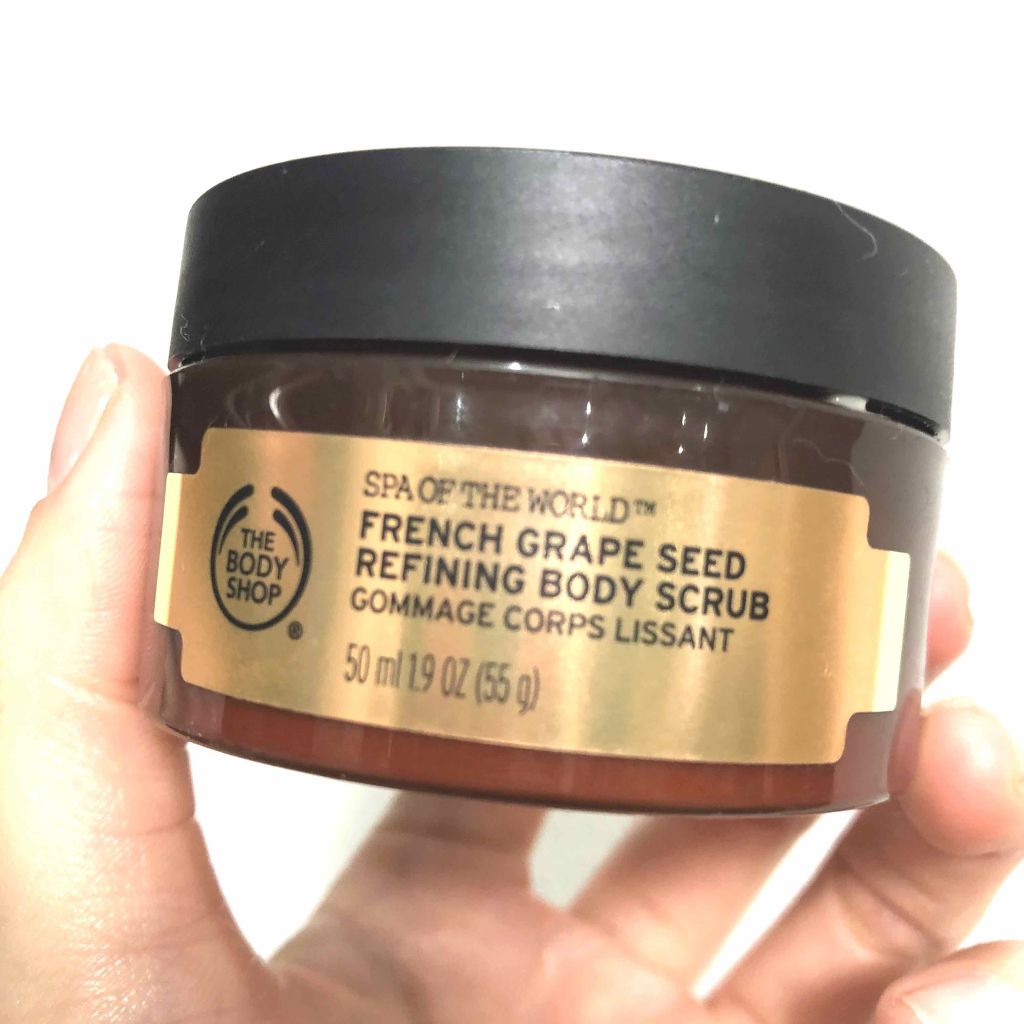 フレンチ リファイニングボディスクラブ/THE BODY SHOP/ボディスクラブを使ったクチコミ(1枚目)