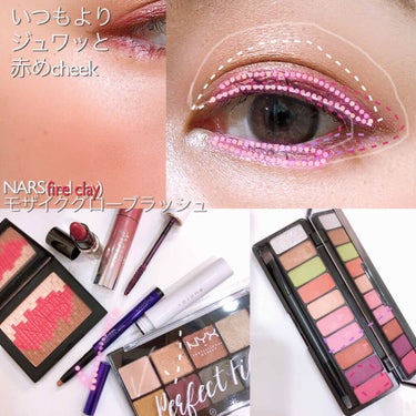 パーフェクトフィルター シャドウ パレット 03 カラー・ オリーブ ユー/NYX Professional Makeup/アイシャドウパレットを使ったクチコミ（3枚目）