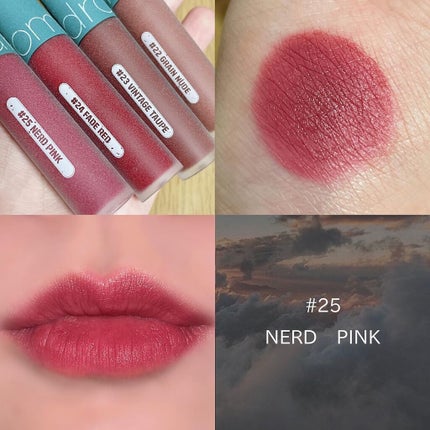 ゼロベルベットティント/rom&nd/リップティントを使ったクチコミ(6枚目)