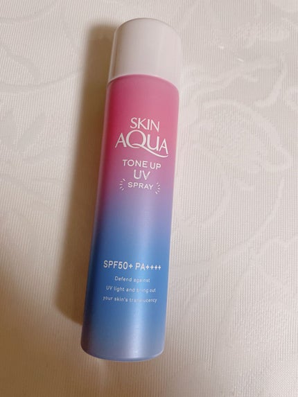スキンアクア トーンアップUVスプレー/スキンアクア/日焼け止めミスト・スプレーを使ったクチコミ(1枚目)