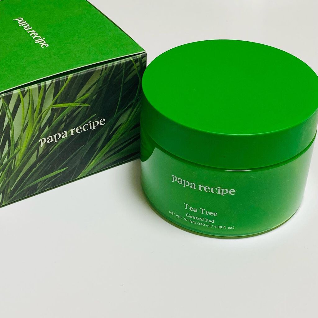 ティーツリーコントロールパッド/PAPA RECIPE/トナーパッドを使ったクチコミ(1枚目)