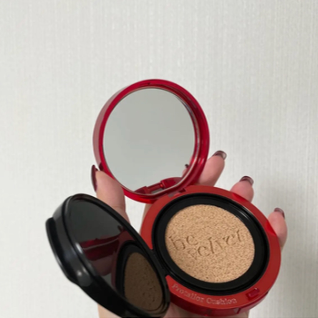 プロテーラービーベルベットカバークッション/espoir/クッションファンデーションを使ったクチコミ（3枚目）