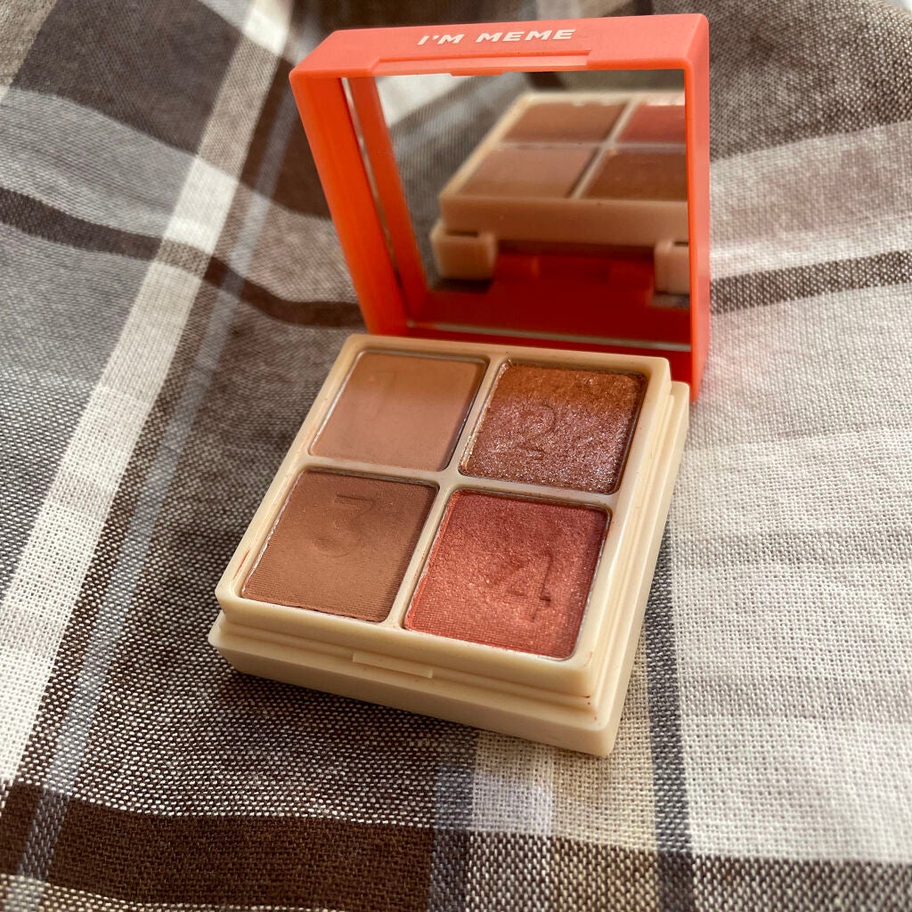 マルチキューブ/i’m meme/アイシャドウパレットを使ったクチコミ(2枚目)