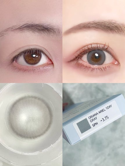 ORIANA ARIEL/i-sha/カラーコンタクトレンズを使ったクチコミ(2枚目)