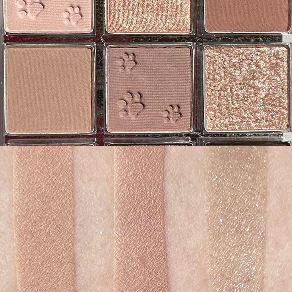 プレイカラーアイズ ダスティキャット/ETUDE/アイシャドウパレットを使ったクチコミ(5枚目)