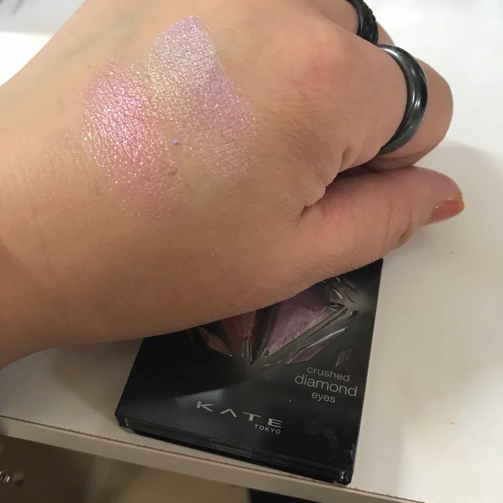 クラッシュダイヤモンドアイズ/KATE/アイシャドウパレットを使ったクチコミ（2枚目）