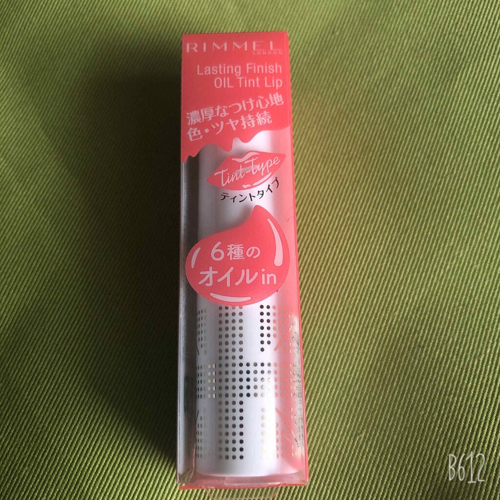 ラスティングフィニッシュ オイルティントリップ/リンメル ロンドン/リップティントを使ったクチコミ(1枚目)