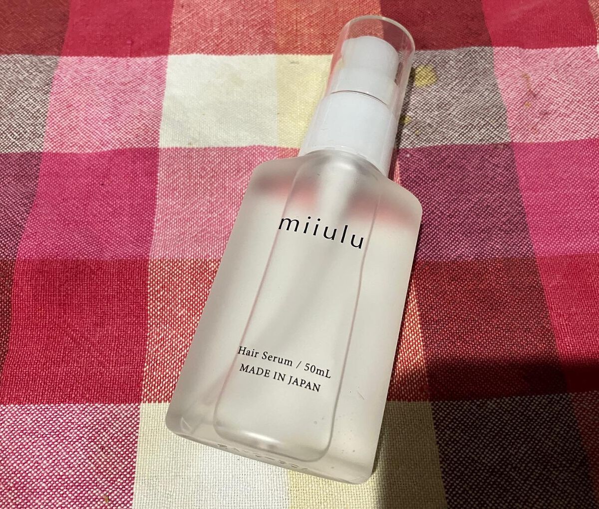 ヘアセラム/miiulu<ミウル>/アウトバストリートメントを使ったクチコミ(2枚目)
