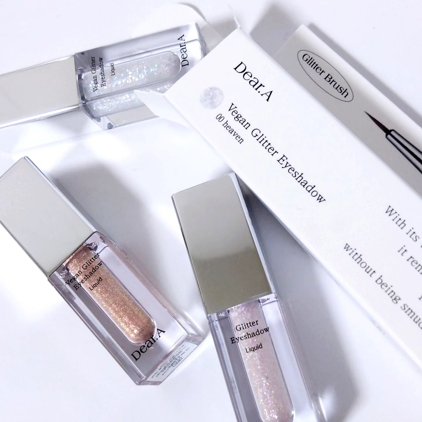 グリッターアイシャドウ/Dear.A/グリッターを使ったクチコミ（1枚目）