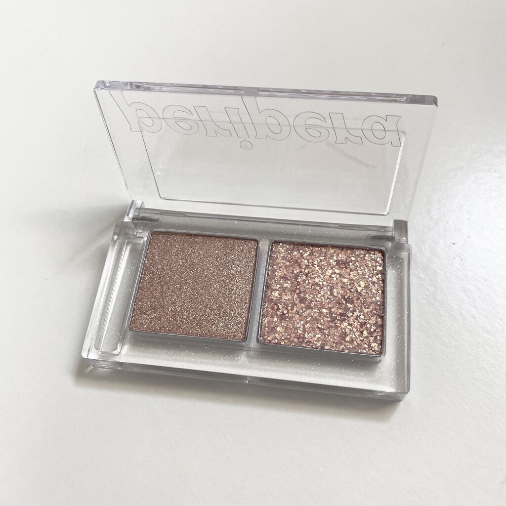  デュオ ポケット グリッター シャドウ/PERIPERA/アイシャドウパレットを使ったクチコミ（1枚目）