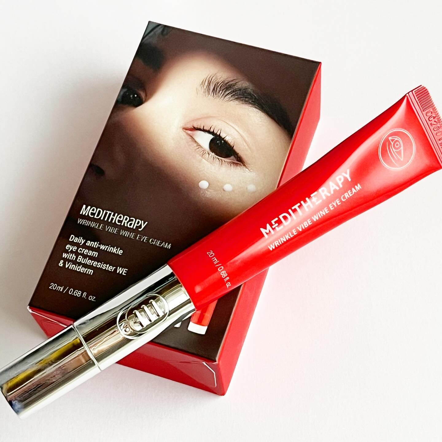 リンクルバイブワインアイクリーム/MEDITHERAPY/アイケア・アイクリームを使ったクチコミ（1枚目）
