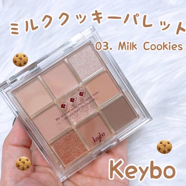 KEYBO FALL IN LOVE SHADOW PALETTE/keybo/パウダーアイシャドウを使ったクチコミ（1枚目）