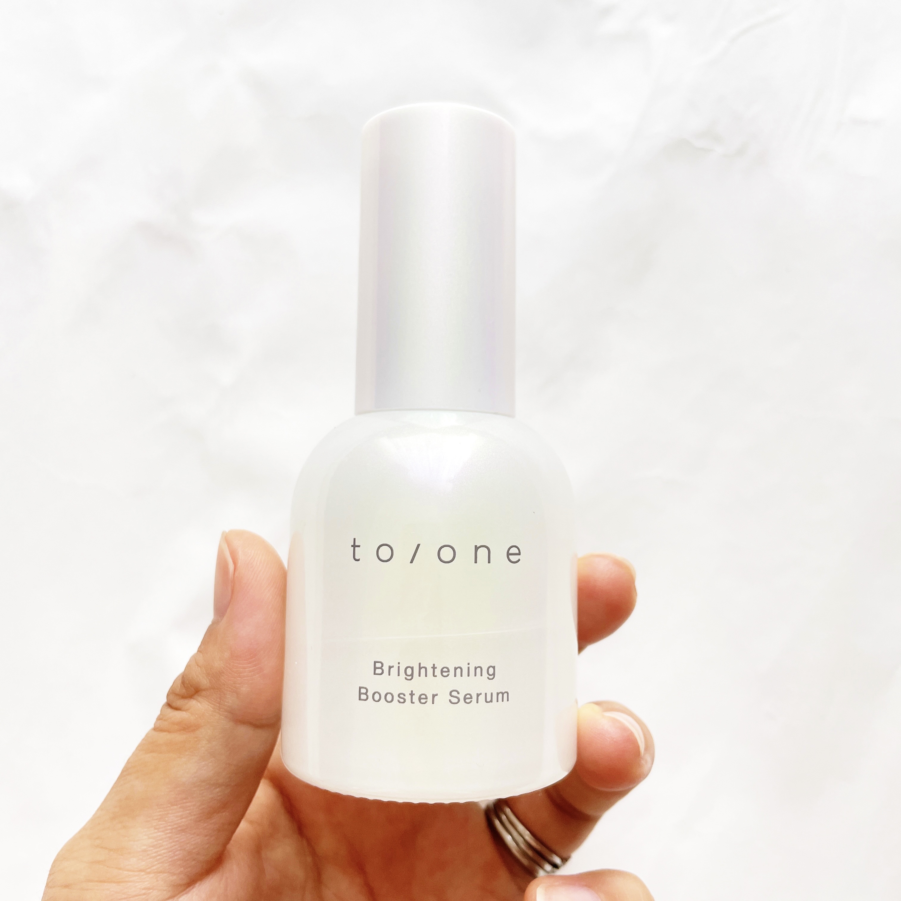 ブライトニング ブースター セラム/to/one/美容液を使ったクチコミ（3枚目）