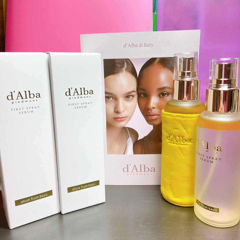 ダルバ ホワイトトリュフファーストスプレーセラム/ダルバ/ミスト状化粧水を使ったクチコミ（1枚目）