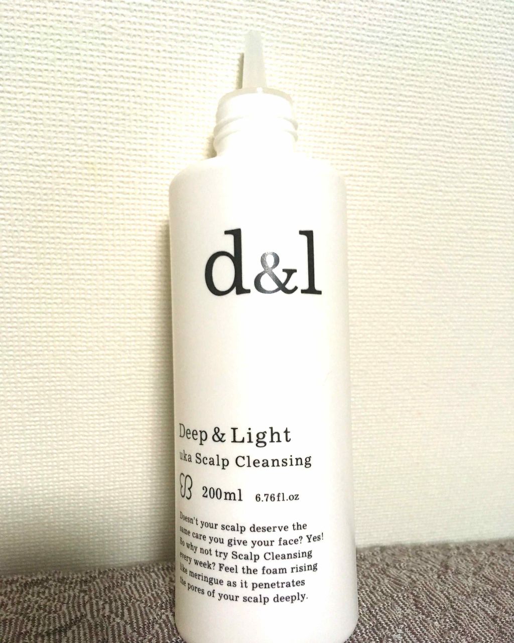 ウカスカルプクレンジング ディープ＆ライト/uka/頭皮クレンジングを使ったクチコミ（1枚目）